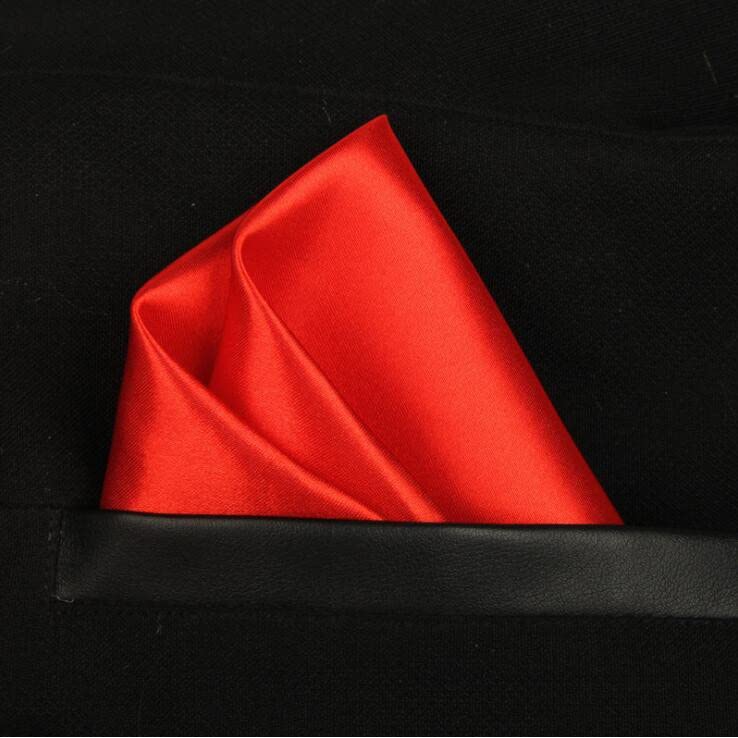 Young Arrow Satin Pocket Square for Men | Wedding Handkerchief for Suits, Blazers & Tuxedo | Men's Pocket Square 08 Pieces Combo | 004 (Multicolor)