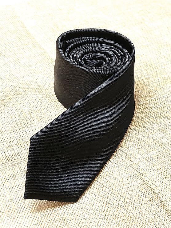Young Arrow Premium Microfiber Matte Finish Necktie for Men – Solid Formal Tie for Office, Wedding, Party, Groom & Groomsmen